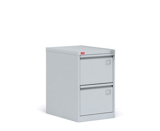 Картотечный металлический шкаф для хранения документов КР - 2 (Артикул:КР-2), Кол-во ящиков: 2