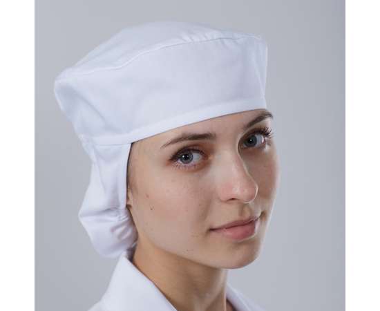 Женская шапочка антистатическая Б-313 (Артикул:Б-313 ПОЛИКАРБОН), Ткань: Поликарбон