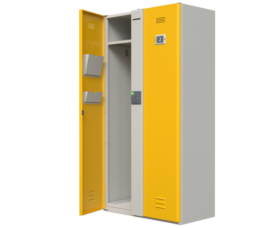 Автоматический шкаф-локер CARDDEX SP-2M (Артикул:SP-4E), Серия: SP, Количество секций: 2, Бесконтактный считыватель:  Mifare