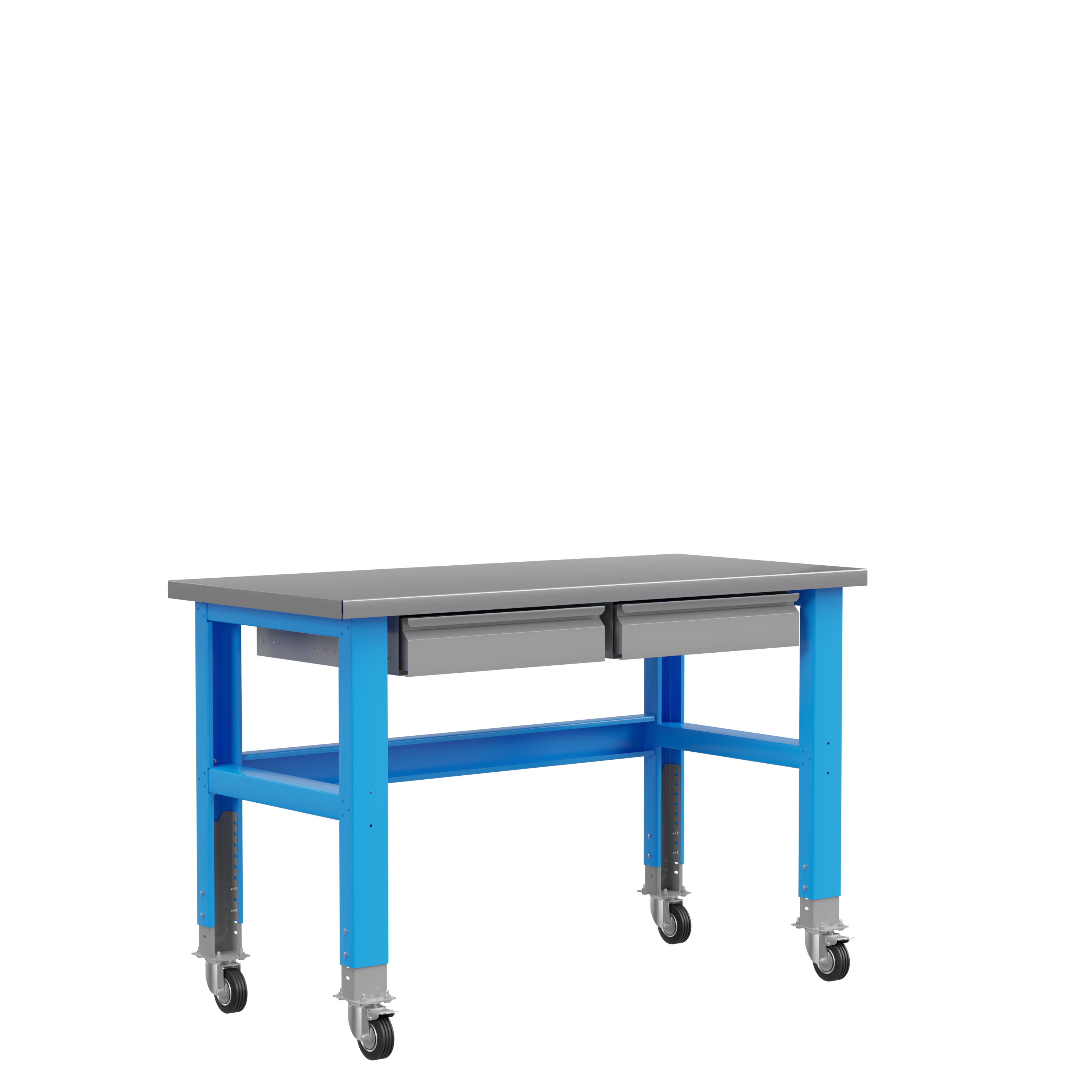 PLC 15.11-М Стол металлический промышленный 1500x700 мм