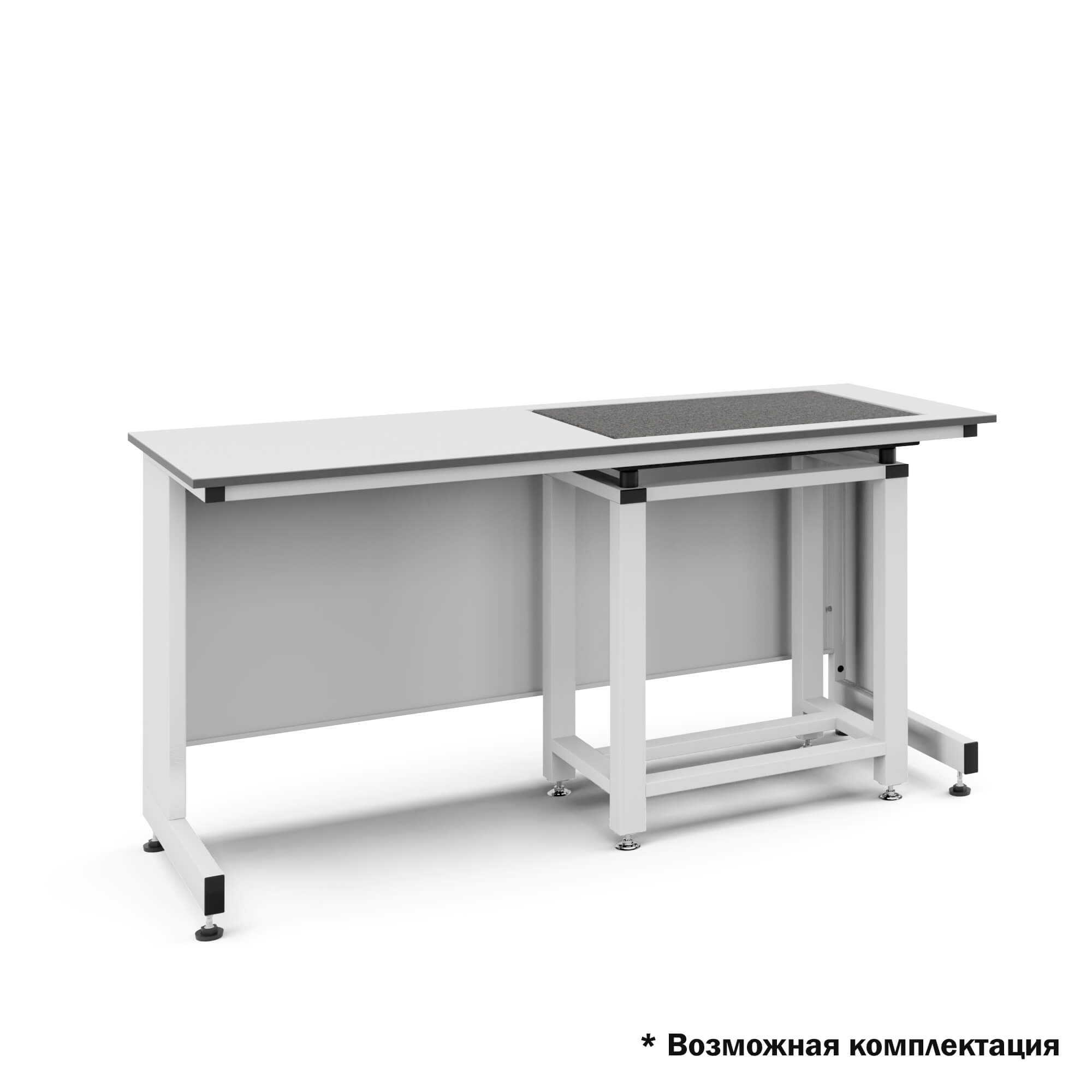 Стол для весов малый 630х450х900 мм, гранит