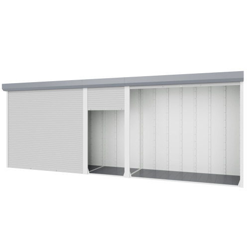 Шкаф роллетный RCAB STG 1500х5250х900 (две рольставни шириной 1850мм,одна рольставня шириной 1550мм)