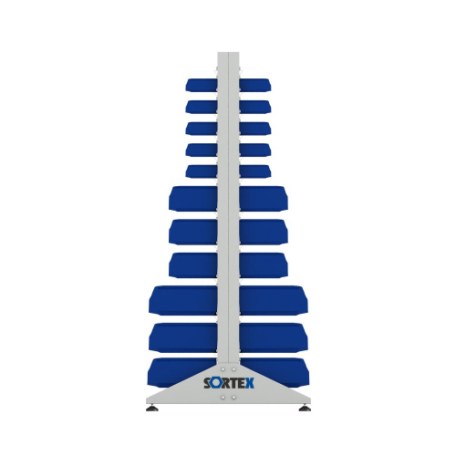 ER-00024049 Стеллаж для пластиковых лотков SORTEX двухсторонний 1800x1000x800.06