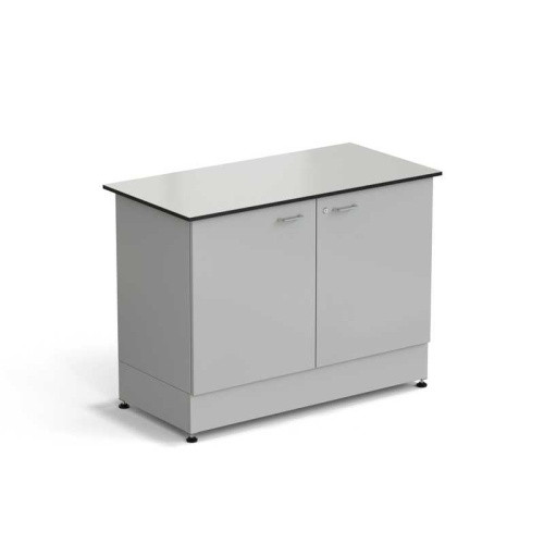 77.0131.10.08-01 Стол-тумба ЭКРОС 1200х600х900 мм 2 двери, раб. поверхность - LABGRADE