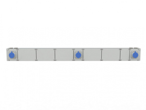 Шина для электропроводки 1000 мм (230V x 3)